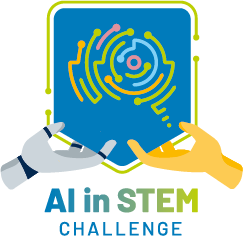 Key Visual of the AI in STEM Challenge