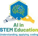 Key Visual of the AI in STEM Education project and title banner